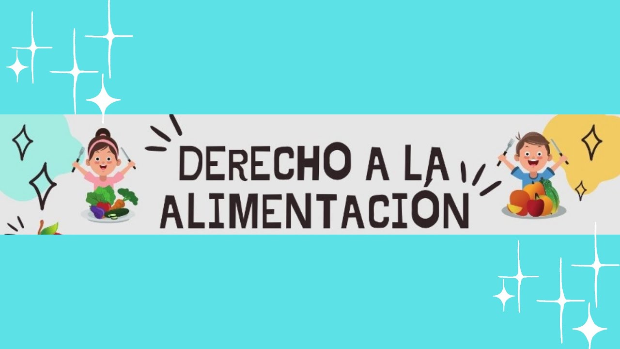 INFOGRAFÍA SOBRE EL DERECHO DE LOS NIÑOS A LA ALIMENTACIÓN
