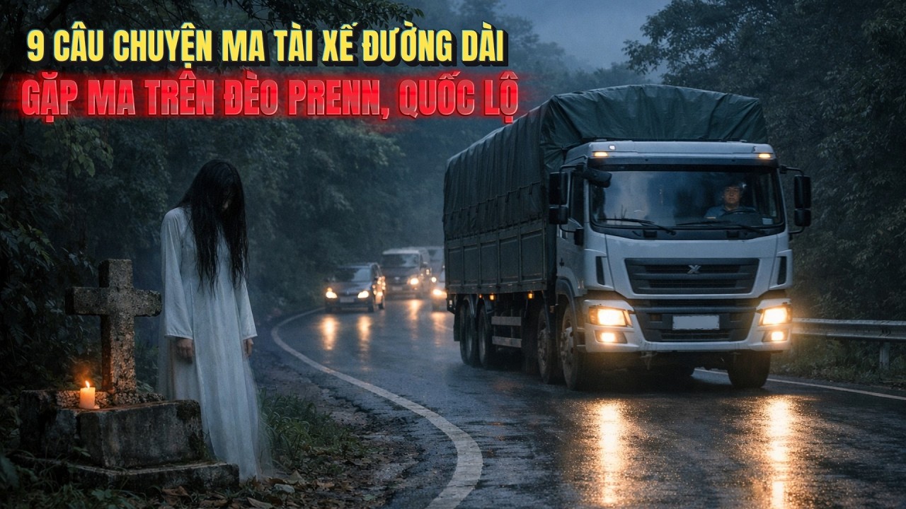 Tổng Hợp 9 Câu Chuyện Ma Tài Xế Đường Dài - Gặp Ma Trên Đèo Prenn, Quốc Lộ Ớn Lạnh