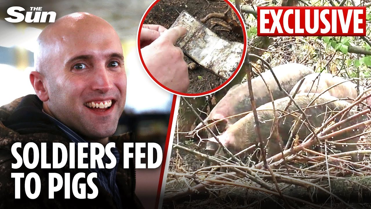 British man who filmed PIGS eating dead Ukrainian soldiers faces war crime charges | Exclusive