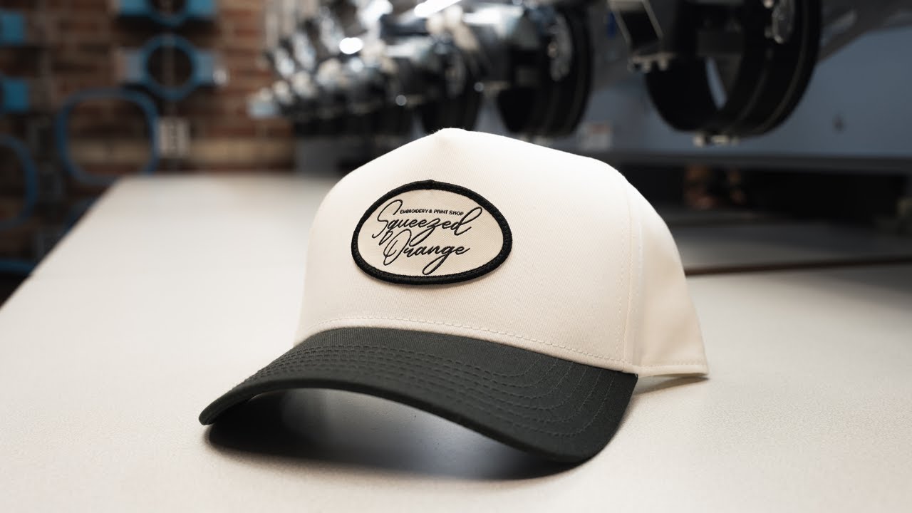 How to sew patches to hats | Embroidery
