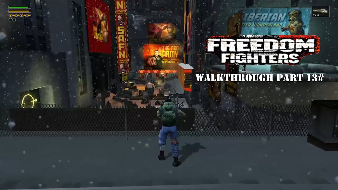 Freedom Fighters (PC) Walkthrough - Mission 13# Manhattan TV Station