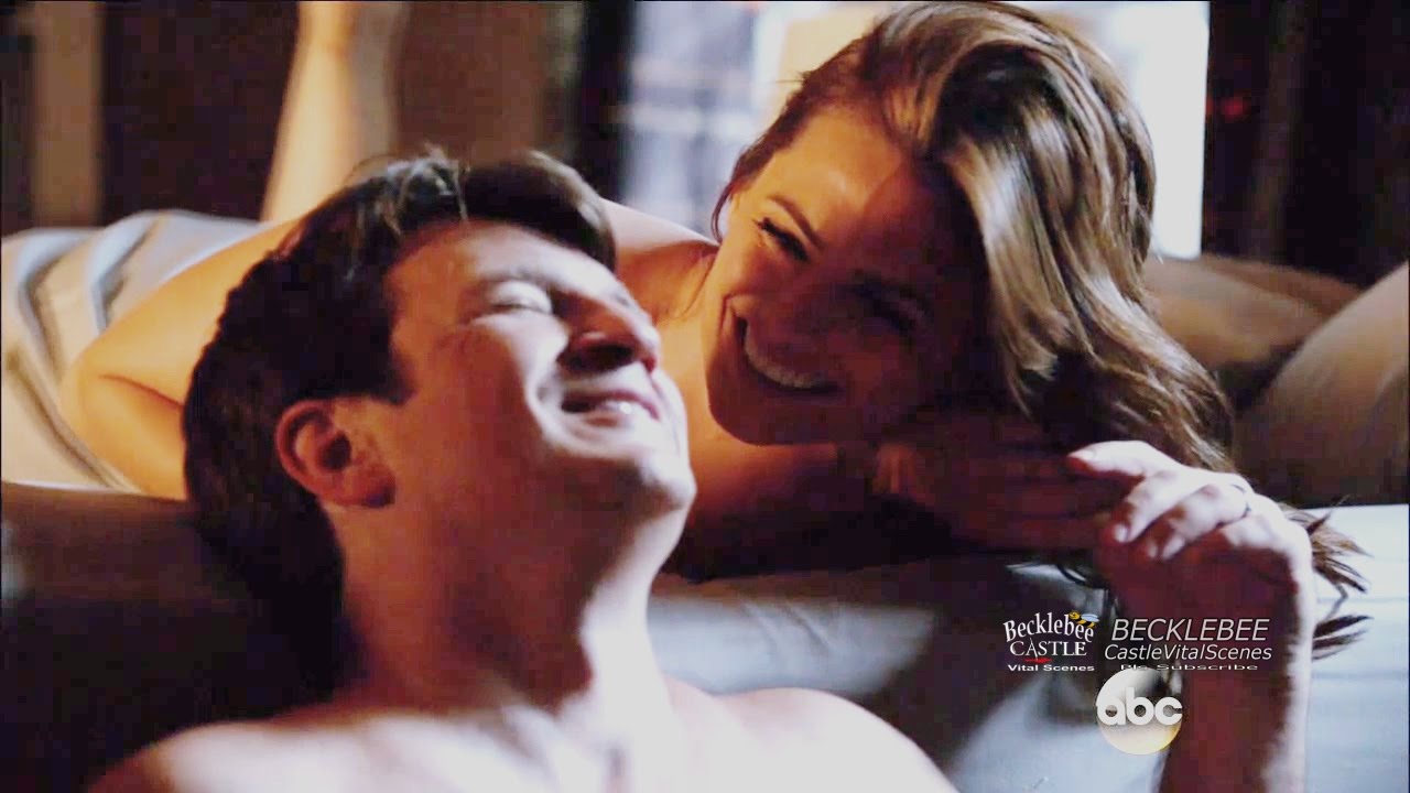 Castle 8x07 “The Last Seduction” End Scene Castle & Beckett  Anniversary  Season 8 Episode 7