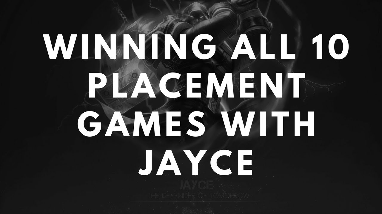 FRESH UNRANKED TO PLAT 5 IN 6 HOURS | 10-0 PLACEMENTS | Full Metal Jayce (4.3 Million Mastery)