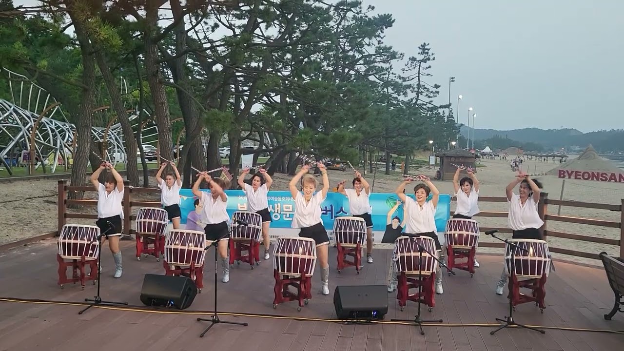 메리엘스틱 변산해수욕장공연#줄리아
