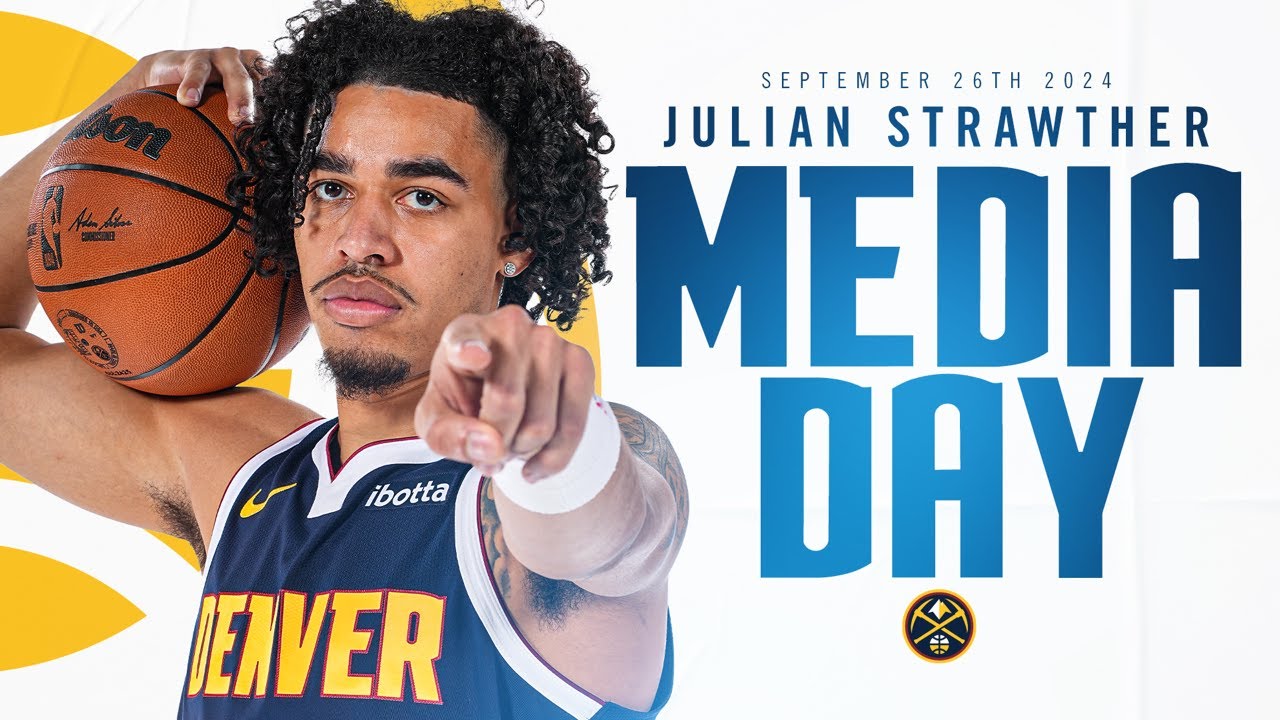 Julian Strawther Full 2024-25 Media Day Press Conference 🎙