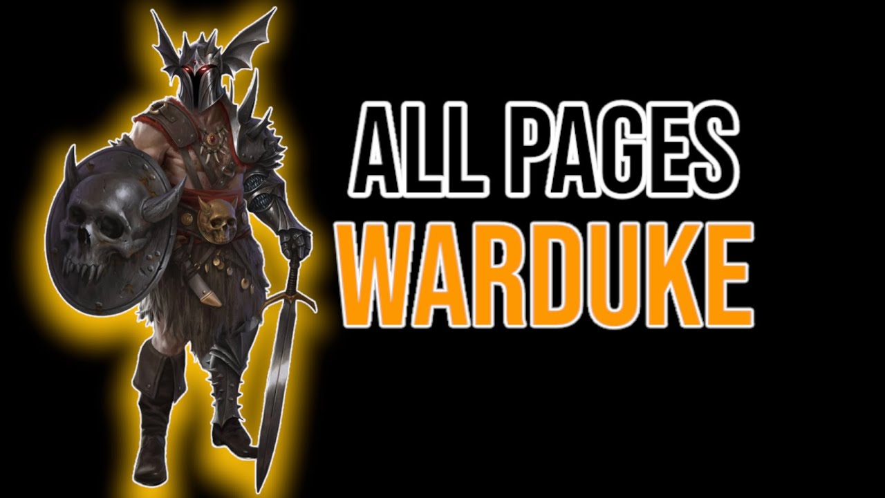 Warduke in The Wild Beyond the Witchlight  (all pages)