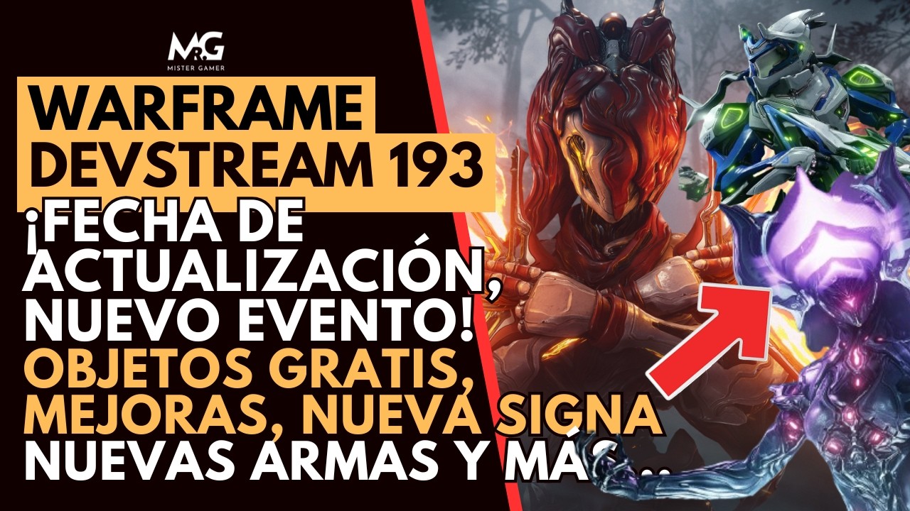 🔥 WARFRAME | DEVSTREAM 193: Fecha Grafista de Sombras, Follie y MUCHOS CAMBIOS CONFIRMADOS 🔥