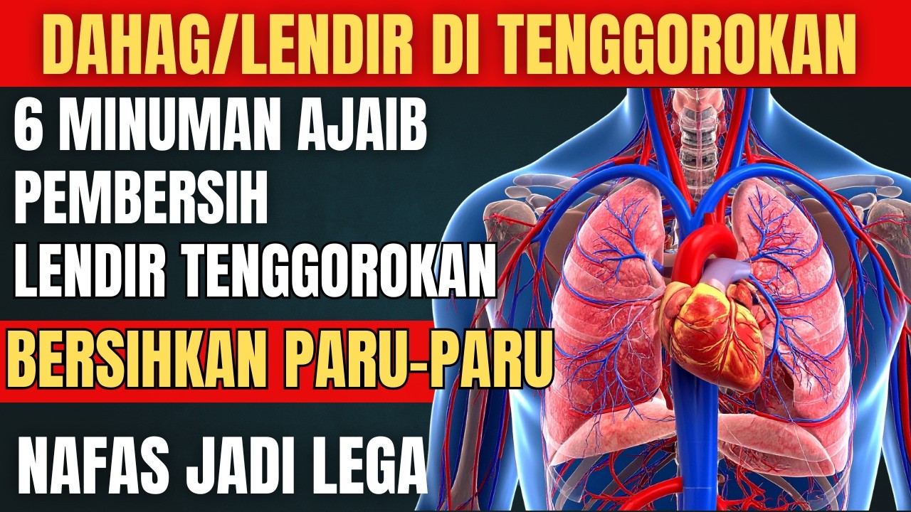 Jangan Remehkan! 6 Minuman Sederhana Ini Ampuh Banget Bersihkan Paru-Paru dari Polusi