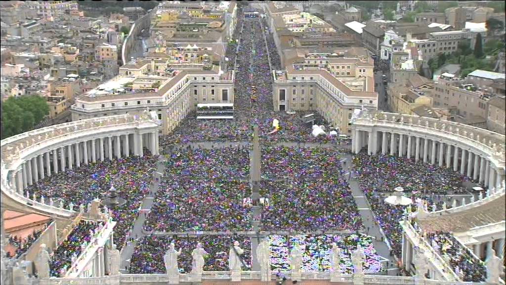 27/04/2014 Canonización Juan Pablo II y Juan XXIII (audio Internacional)