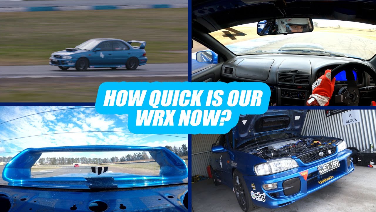 Racing our Budget Track Hack WRX at Aus Time Attack