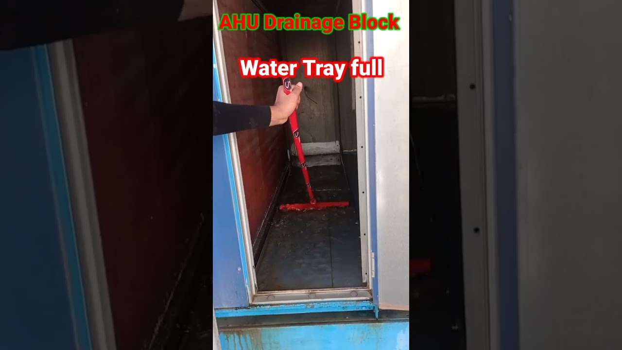 AHU Water 💦 flow | #technical #hvac #ahu