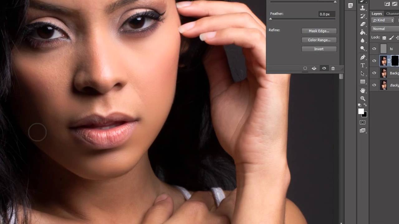 Frequency separation and Imagenomic Portraiture Plugin(Complete) by Eric Morales