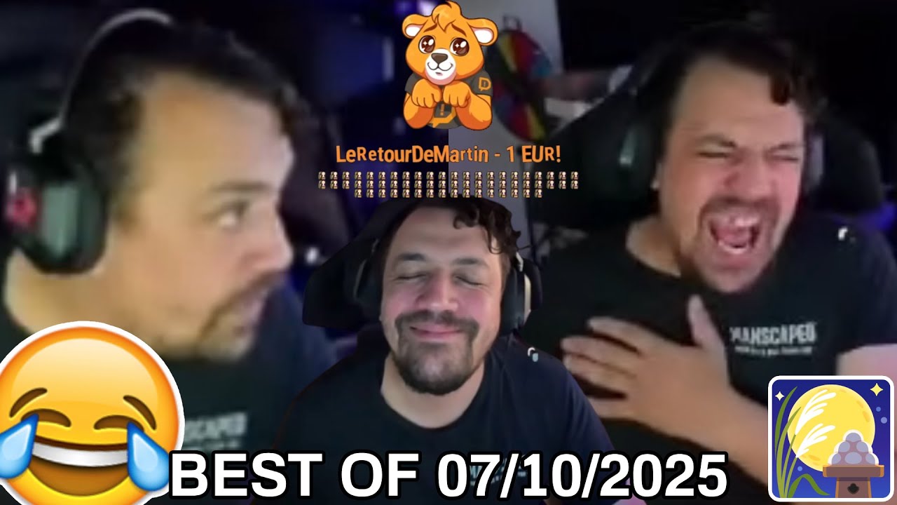 TK SE DÉFEND AU RETOUR DE MARTIN 🤣 CÉRÉMONIE DE LA LUNE 🎑 M. DARMON VA AIDER TK 😃Best of du 07/10/25