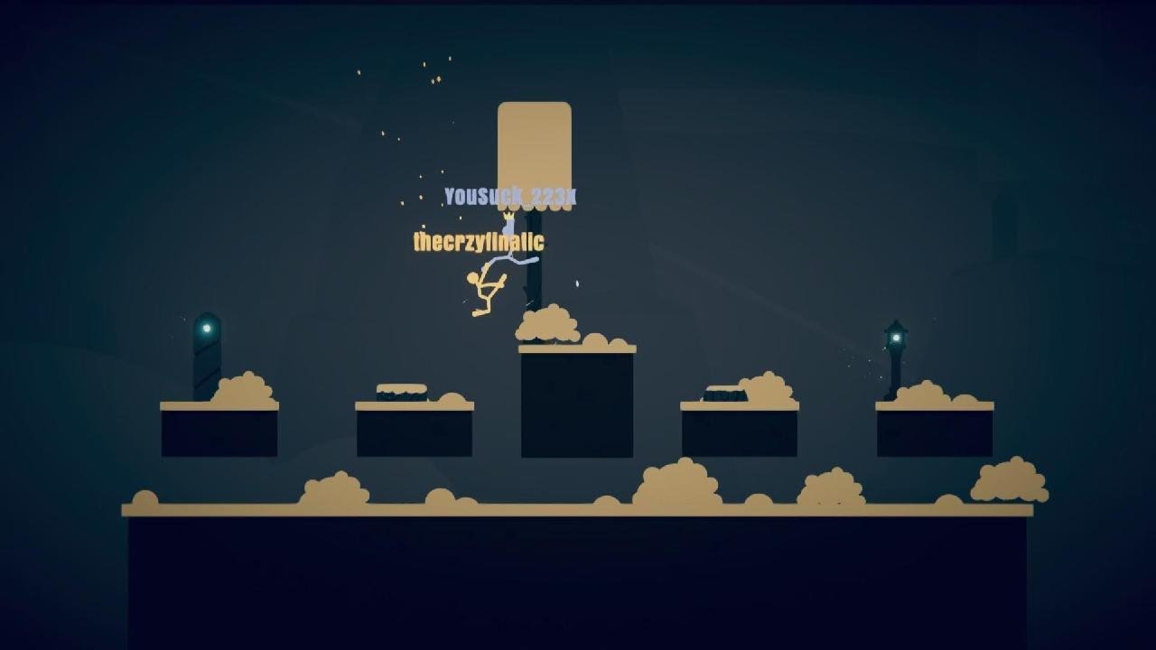 First time playing stick fight