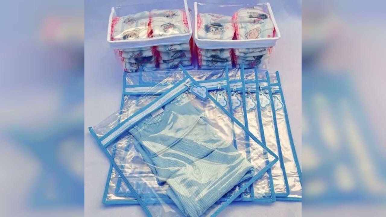 Resenha: 6 Saquinhos Mala Maternidade Organizador Tag + 2 Necessaire