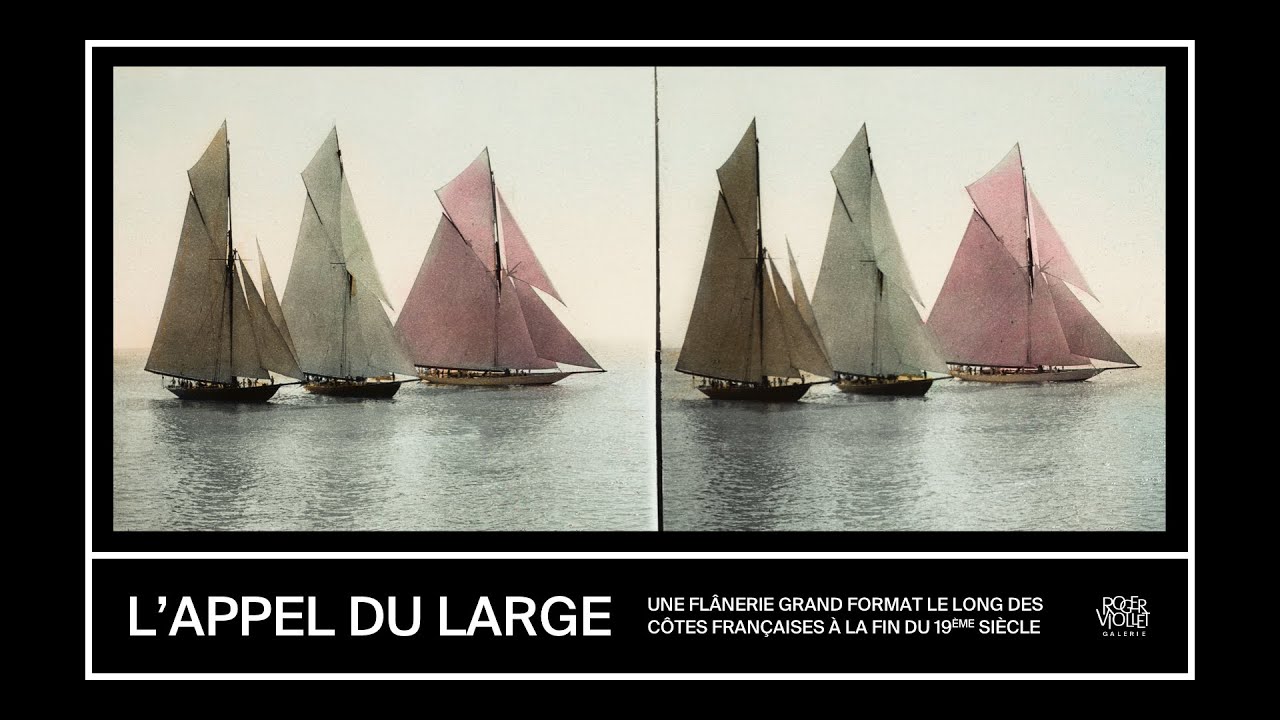 L’APPEL DU LARGE. Une flânerie grand format le long des côtes françaises à la fin du 19ème siècle