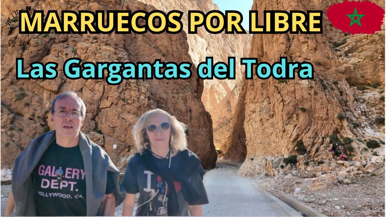 🇲🇦 GARGANTAS DEL TODRA | #8 MARRUECOS por LIBRE en AUTOCARAVANA by MILLANEANDO 🚐