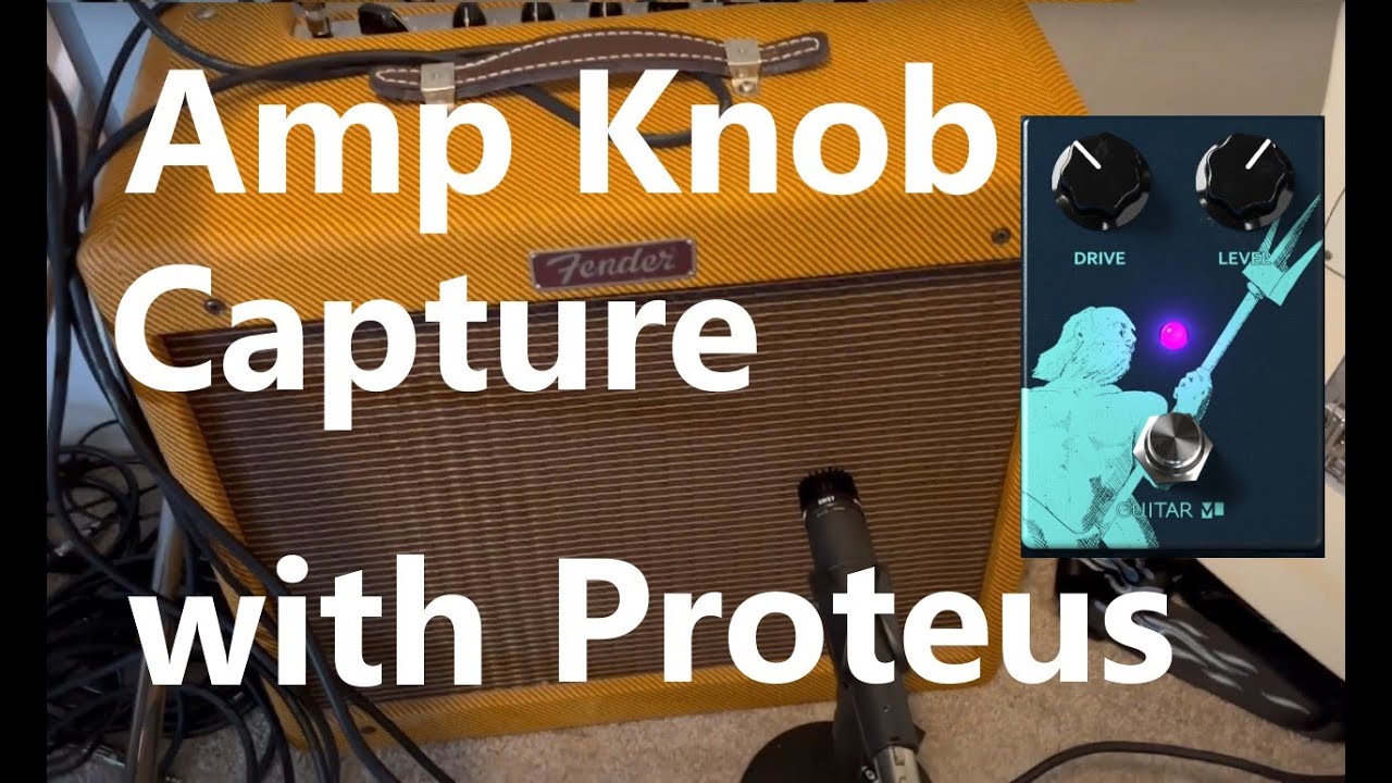 Knob Capture of Amp using Proteus Guitar Plugin