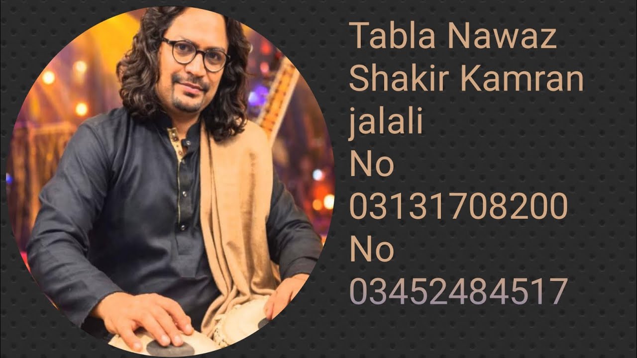 Singer.  Saad Shah 
