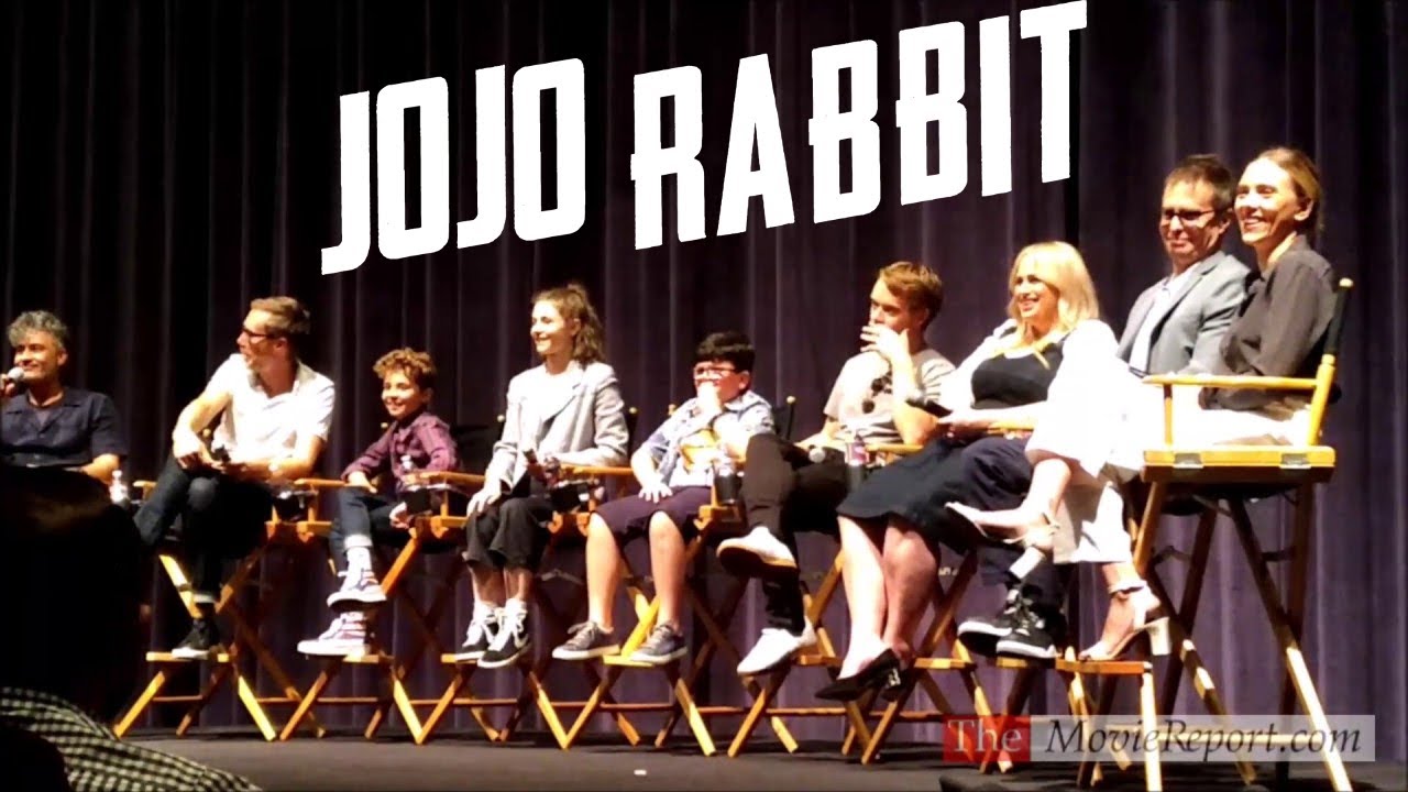 JOJO RABBIT movie Q&A with Taika Waititi, Scarlett Johansson, Sam Rockwell & cast - October 14, 2019