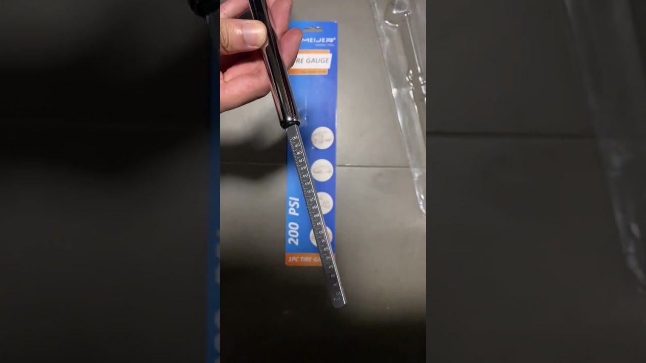 Meijer 200 PSI Tire Pressure Gauge Alat Ukur Angin Ban Mobil Tekanan Angin