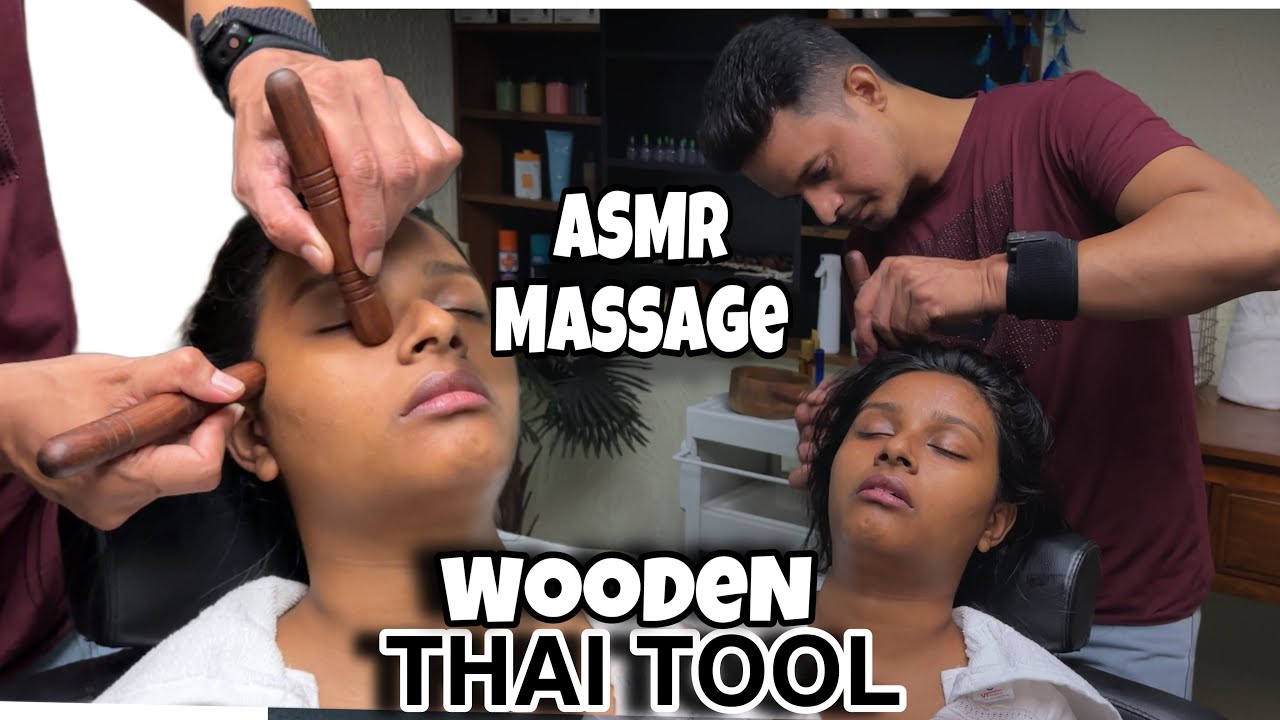 Asmr Deep tissue Head massage, Neck cracking, IndianBarber Rizwan💈Anxiety Relief