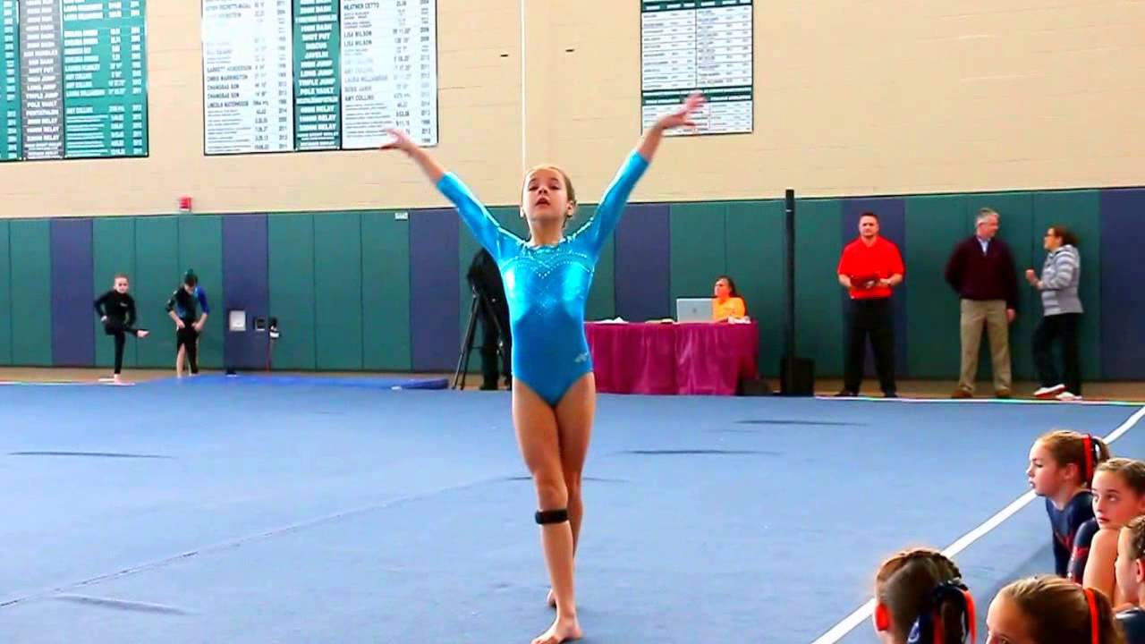 Gymnastics Level 5 floor 9.6