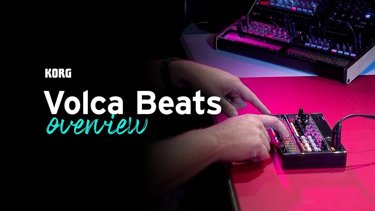 Откройте для себя Korg Volca Beats — обзор