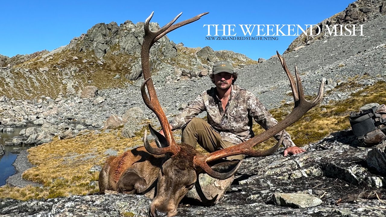 We Shot a GAINT ( 4 Day red stag hunt ) abseiled in...