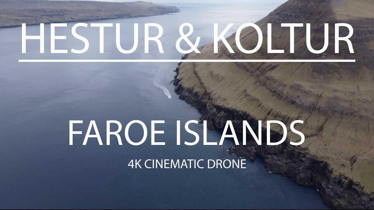Faroe Islands: Hestur & Koltur - 4K cinematic winter drone landscape