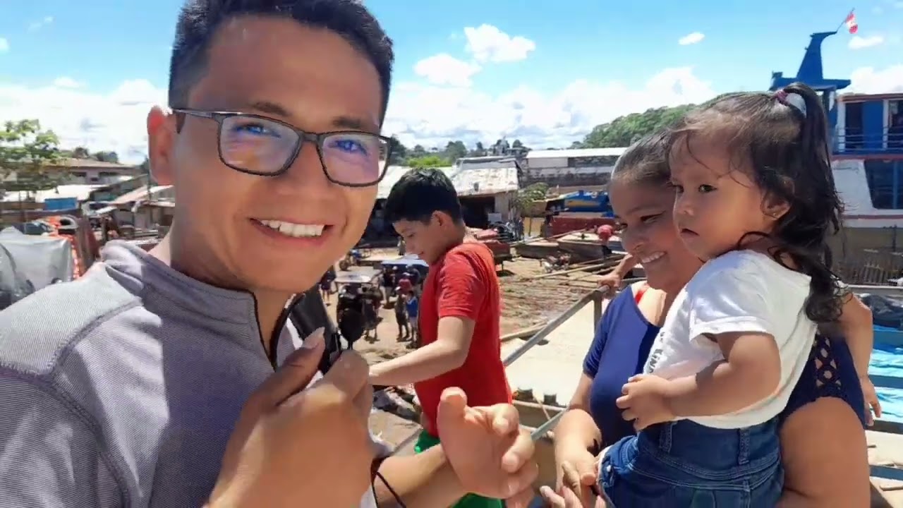 PUERTOS DE YURIMAGUAS  #viral #selva #peruana #yurimaguas #puerto #lancha #transporte #fluvial