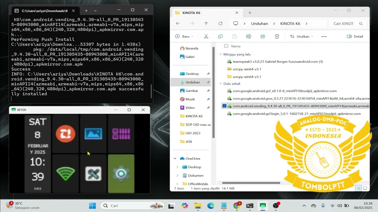 CARA PASANG/INSTAL TEAMSPEAK 3 DI HT ANDROID SMP PNC560 VESRI TOMBOLPTT
