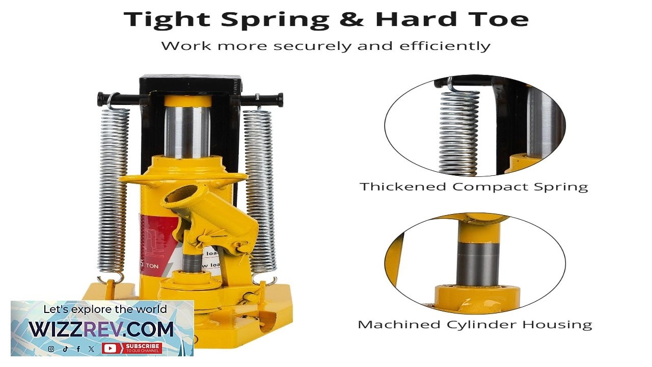 Garvee Toe Jack Lift Hydraulic Machine Floor Jack 2.5T on Toe Jack