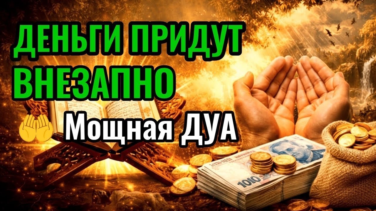 Мощная ДУА 🤲богатство, успех, счастье!и изобилие придут внезапно🔑💯💸