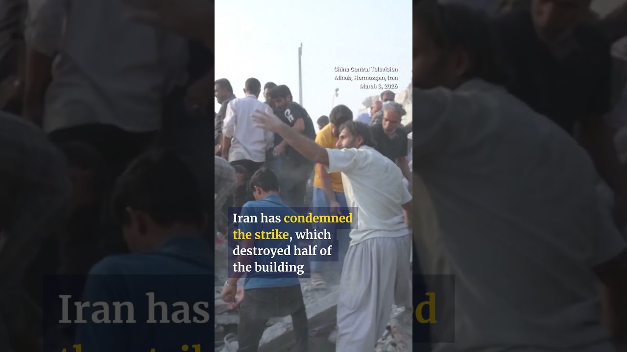 Mass burial held for victims of Iranian school missile strike