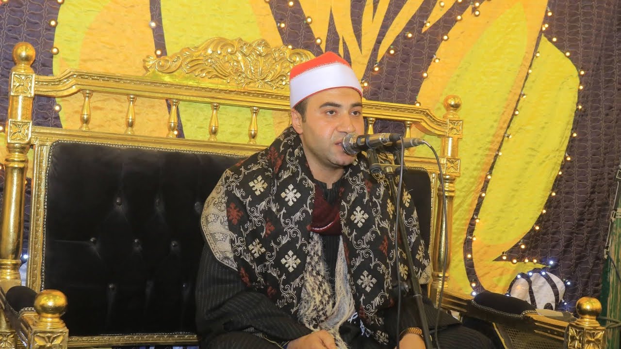 الشيخ أحمد السعيد عطا احتفال الحاج مصطفى أبواسماعيل وأولادة بليلة النصف من شعبان ملامس منيا القمح شر