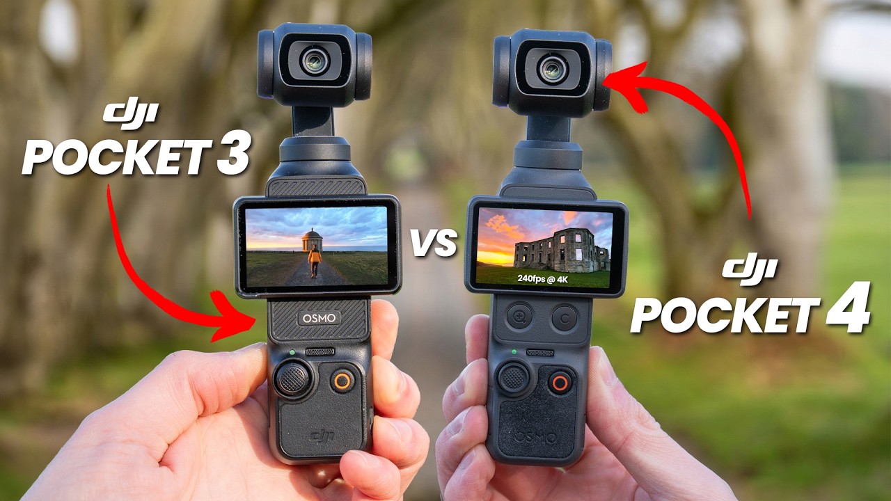 DJI POCKET 4 vs Pocket 3 | EVERYTHING NEW!