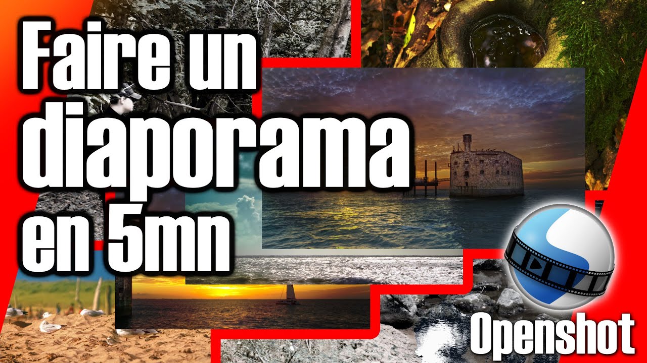 Faire un diaporama photo en 5mn avec Openshot