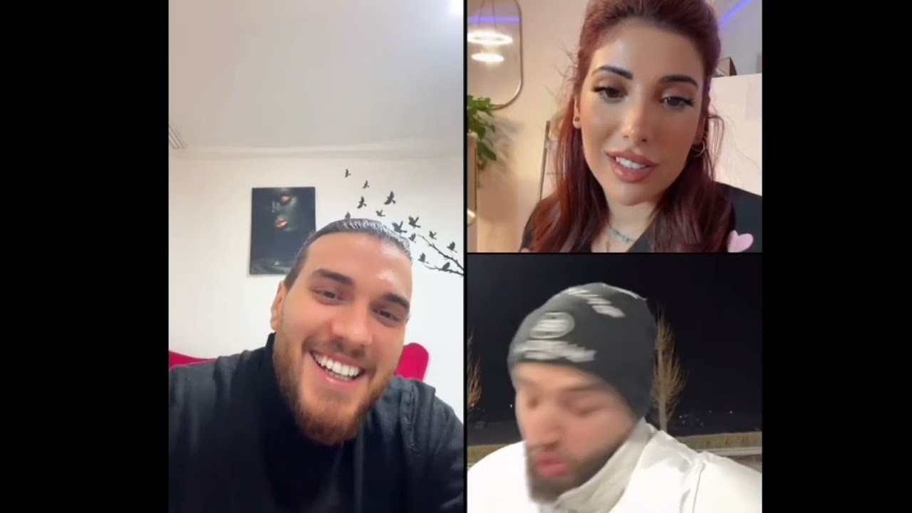 شب جزائري يحاول أن يعمل الفتنة بلايف ادهم وروبي 😱😱😱🇱🇧🎙️#قسمة_ونصيب 