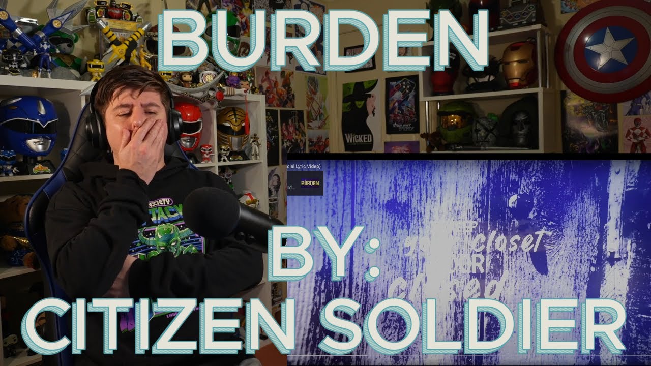 EVERYONE NEEDS TO HEAR THIS SONG!!!!!!!!! Blind reaction to Citizen Soldier - Burden