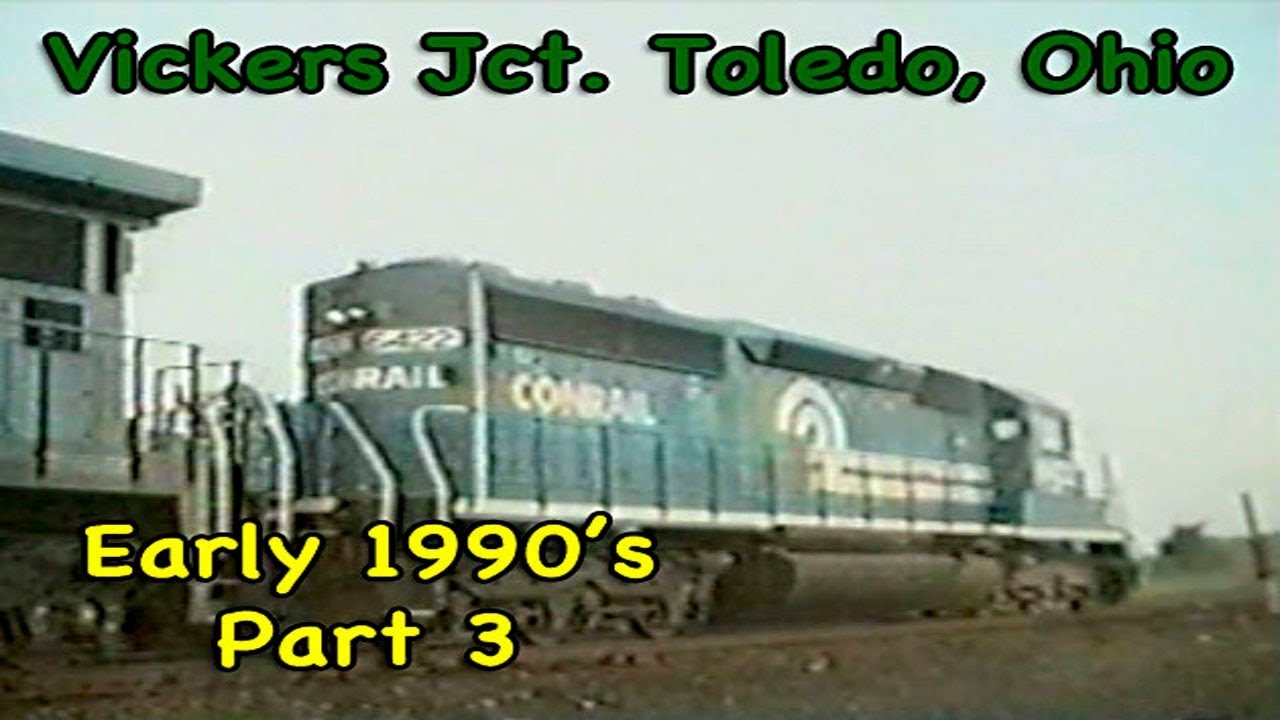 Vickers Jct. Compilation early 1990's Part 3 - Jon B. Rails Video