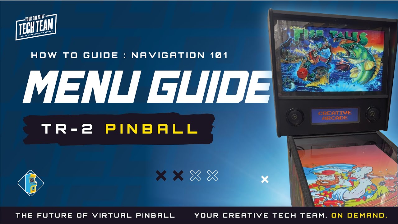 TR-2 Pinball Controls Explained 🎯 | How to Navigate the Menu & Start Playing