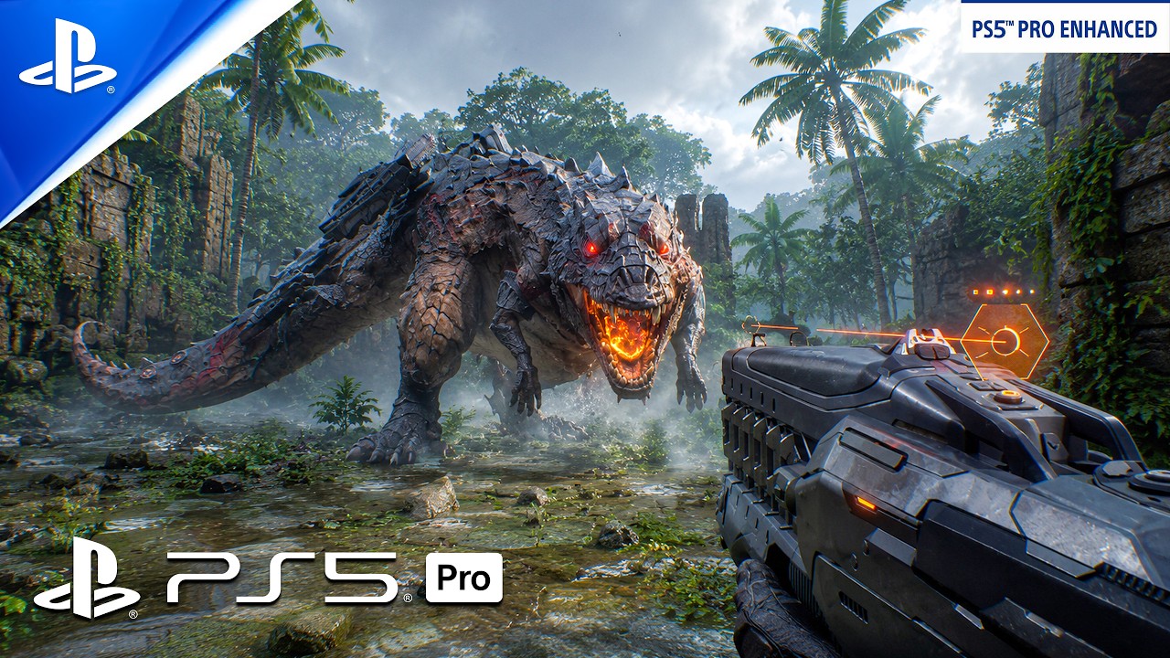 Turok Origins New Exclusive Gameplay | New Dinosaur Sci-Fi Shooter like Helldivers 2 and Doom