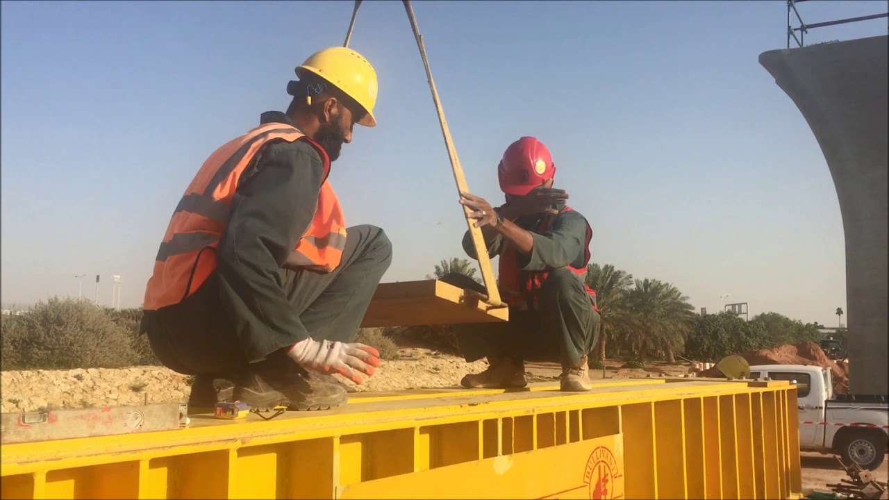 Complete Setup Pile Tension Load Test