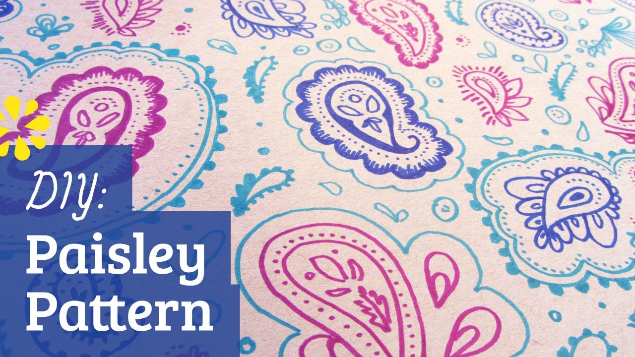 How to Make Paisley Pattern