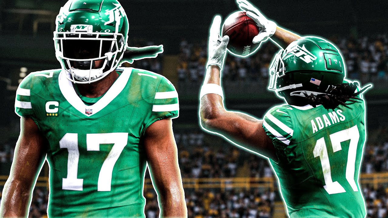 First Look at Davante Adams on the Jets in Madden 25
