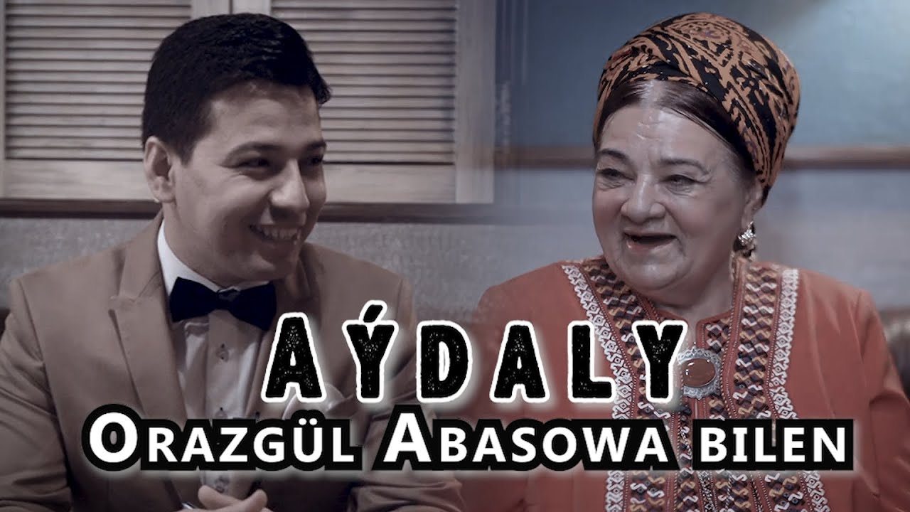 Aýdaly Orazgül Abasowa (Ozzy eje) bilen.