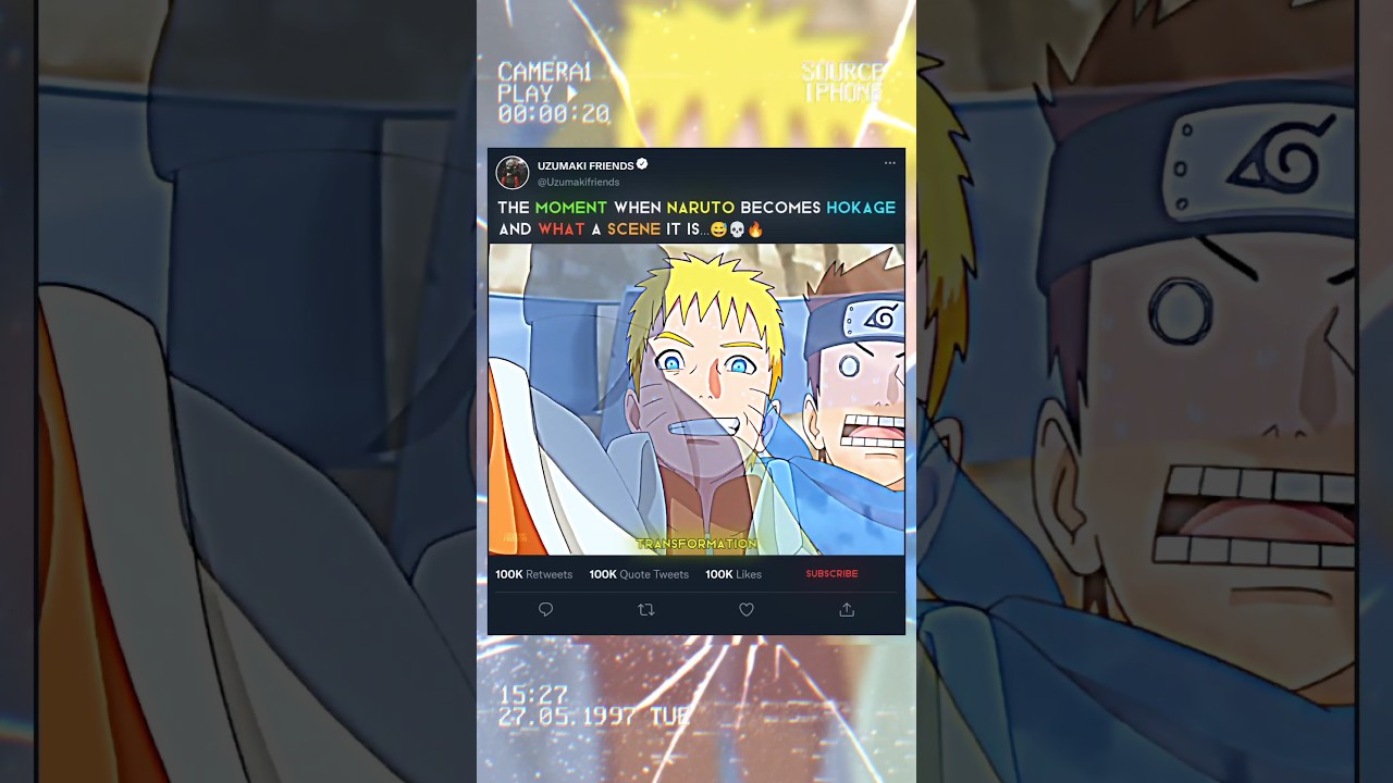 😅 WHEN NARUTO BECOME HOKAGE 💀🔥