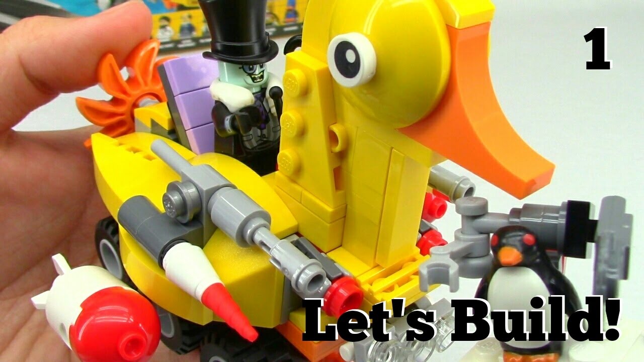 THE LEGO BATMAN MOVIE: Batcave Break-in 70909 - Let's Build! Part 1