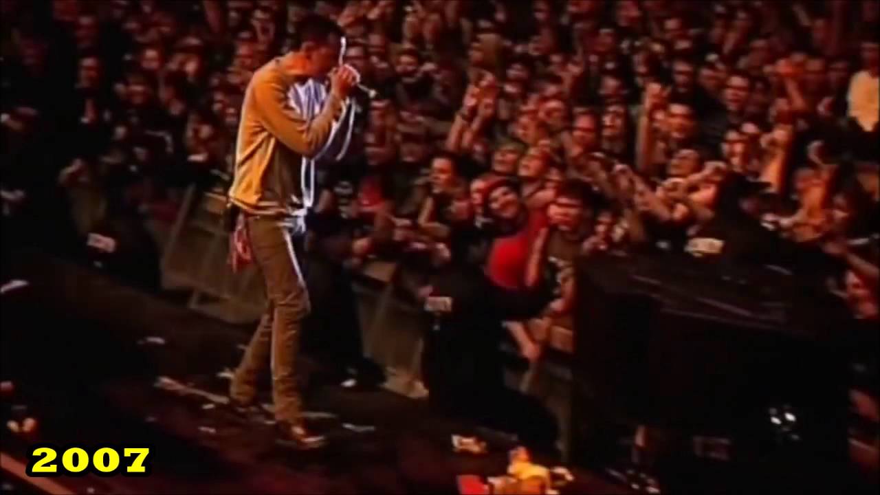 Chester Bennington Scream Evolution - Faint 2003 - 2015